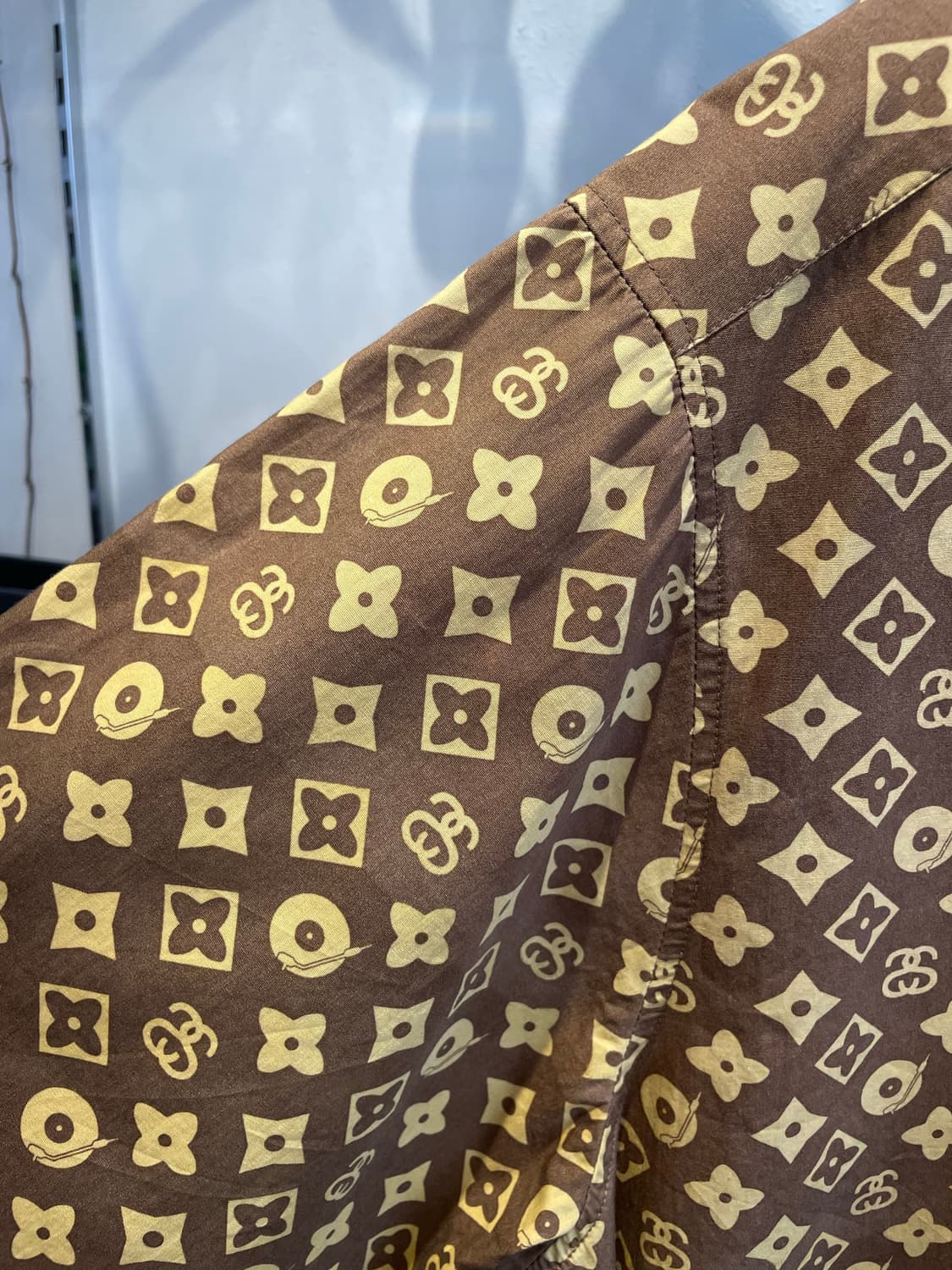 스투시 monogram shirt 상품이미지6