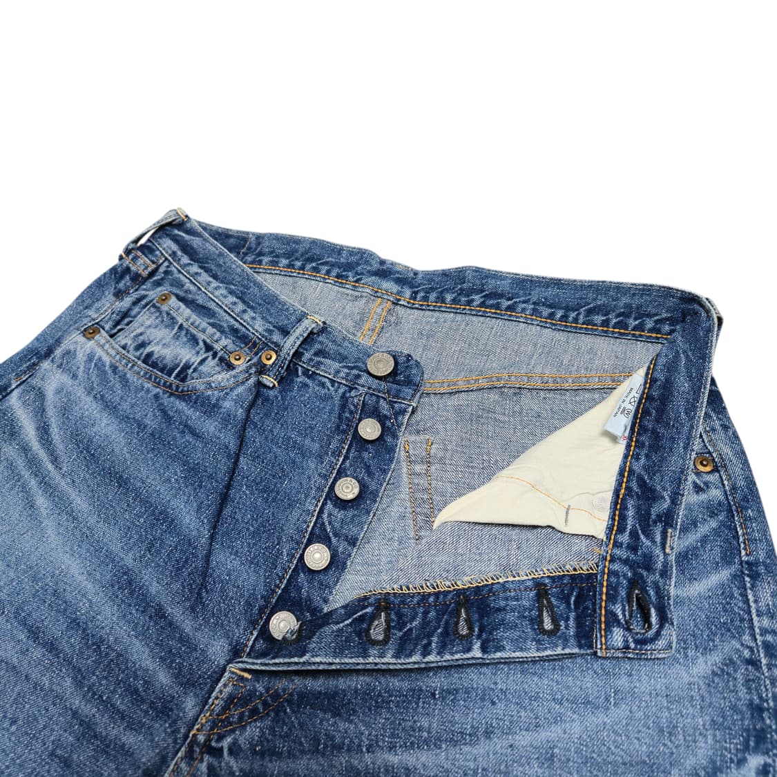 [32] 웨어하우스 세컨핸드 1101 데님 팬츠 라이트 인디고 상품이미지5