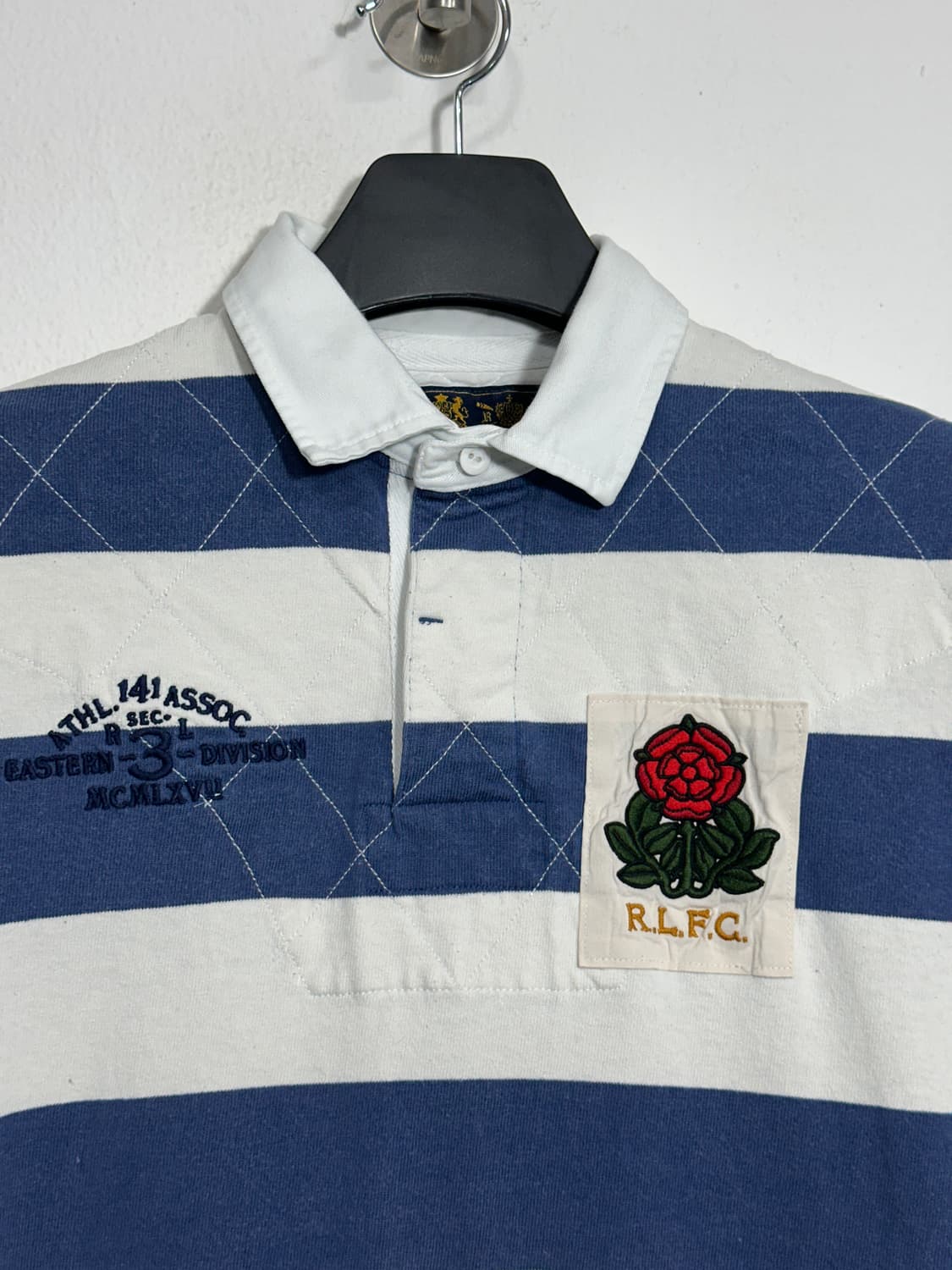 스트라이프 럭비티 긴팔R.L.F.C M사이즈 상품이미지2