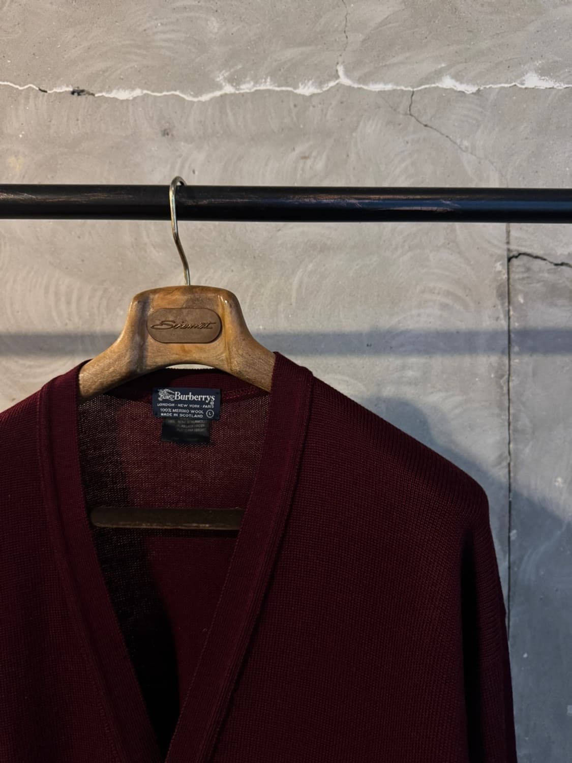 버버리 스코티쉬 가디건 105 상품이미지4