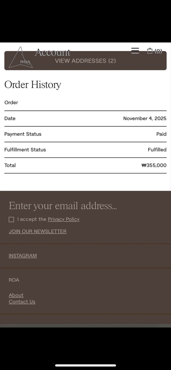 roa 니트 탑 상품이미지3