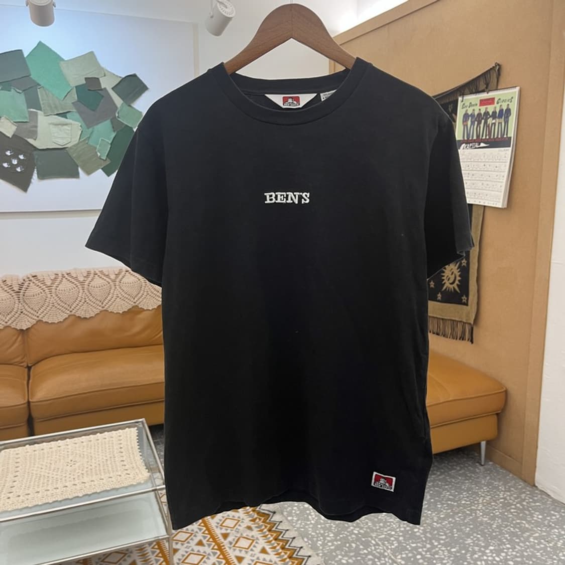 벤 데이비스 빈티지 스트릿 키치 빅프린팅 반팔티 M C10793 상품이미지2