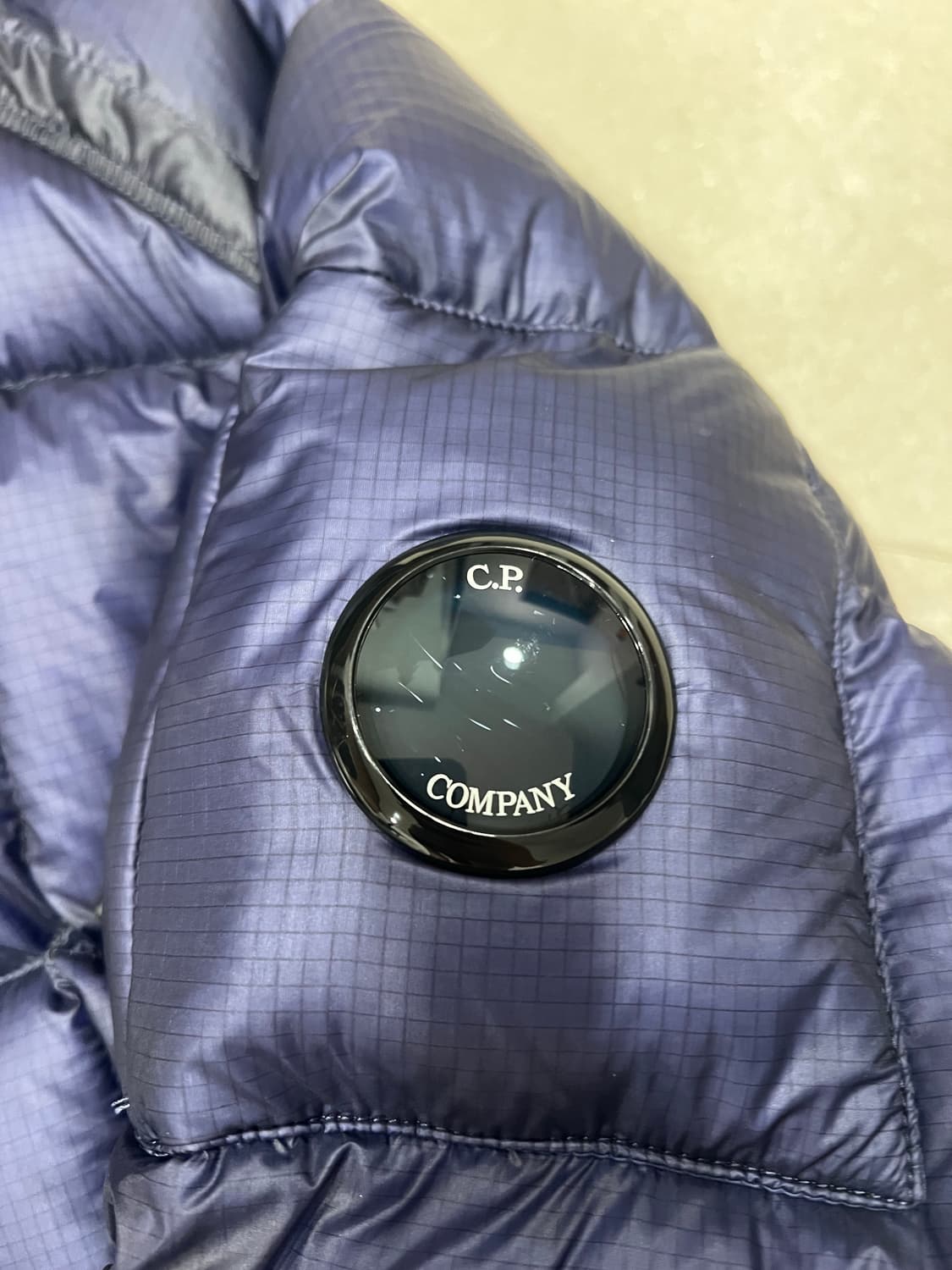 C.P. 컴퍼니 D.D. 쉘 후드 다운 자켓 이클립스 블루 - 25FW 상품이미지3
