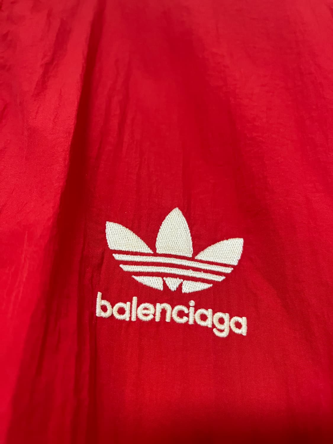 발렌시아가 아디다스 포플린 트랙자켓 레드, 1사이즈 상품이미지7