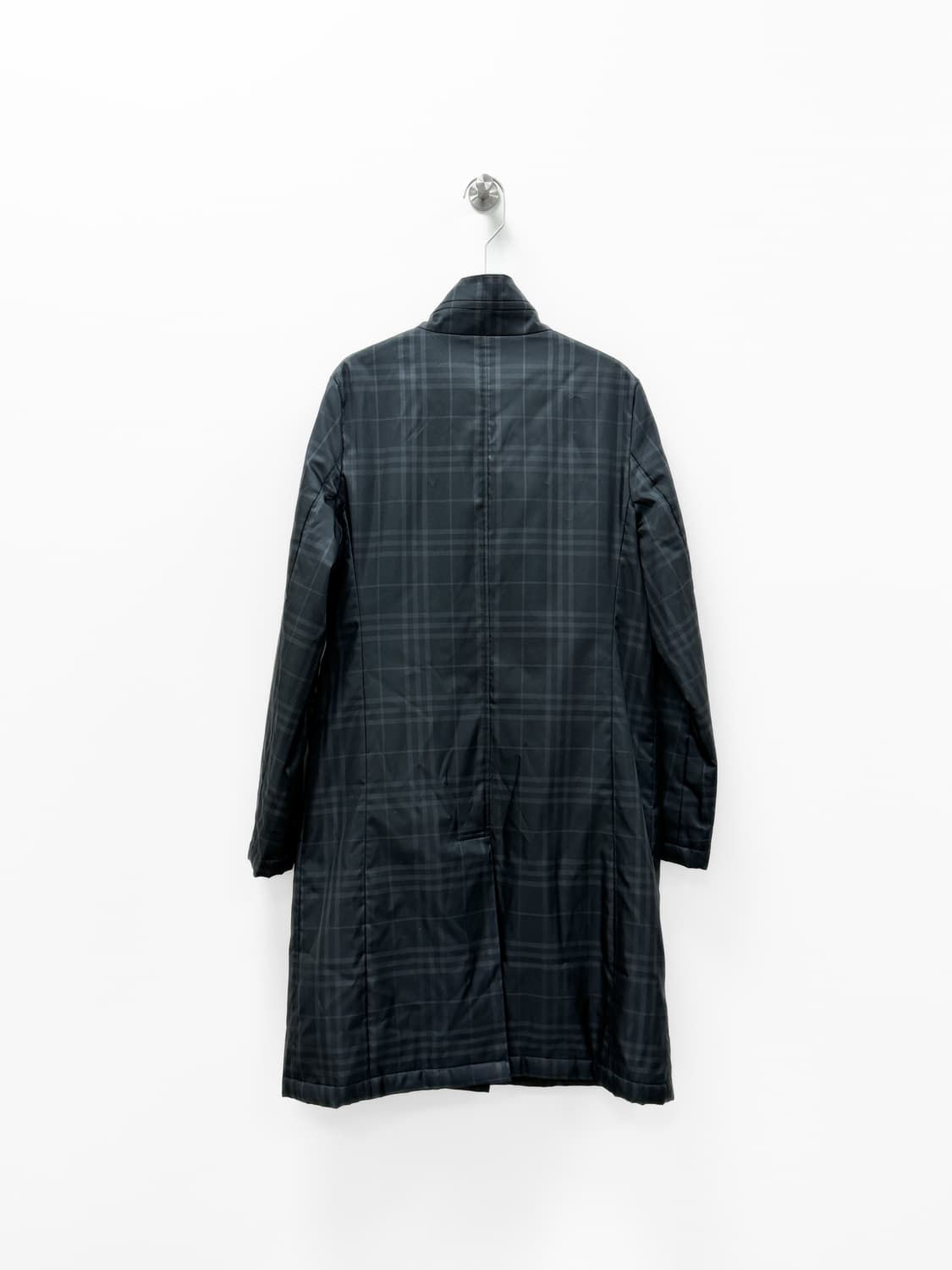 버버리 런던 섀도우 체크 와딩 코트 상품이미지4