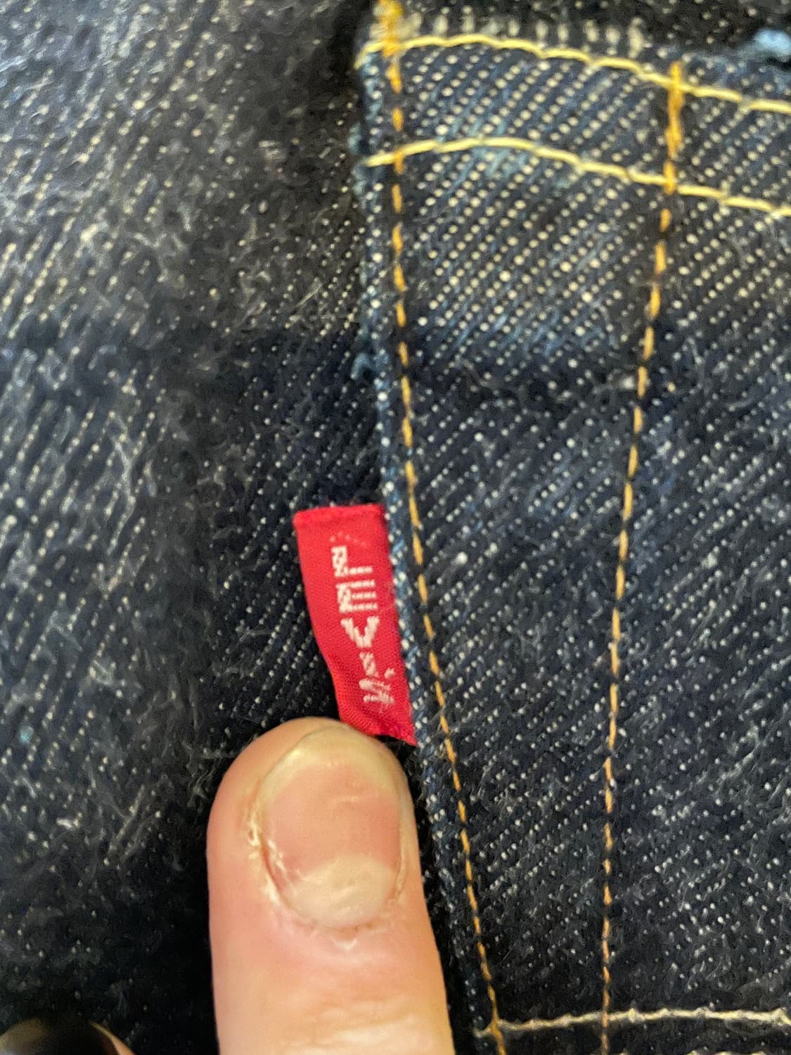 리바이스 501Z 데님 빅e탭 상품이미지3