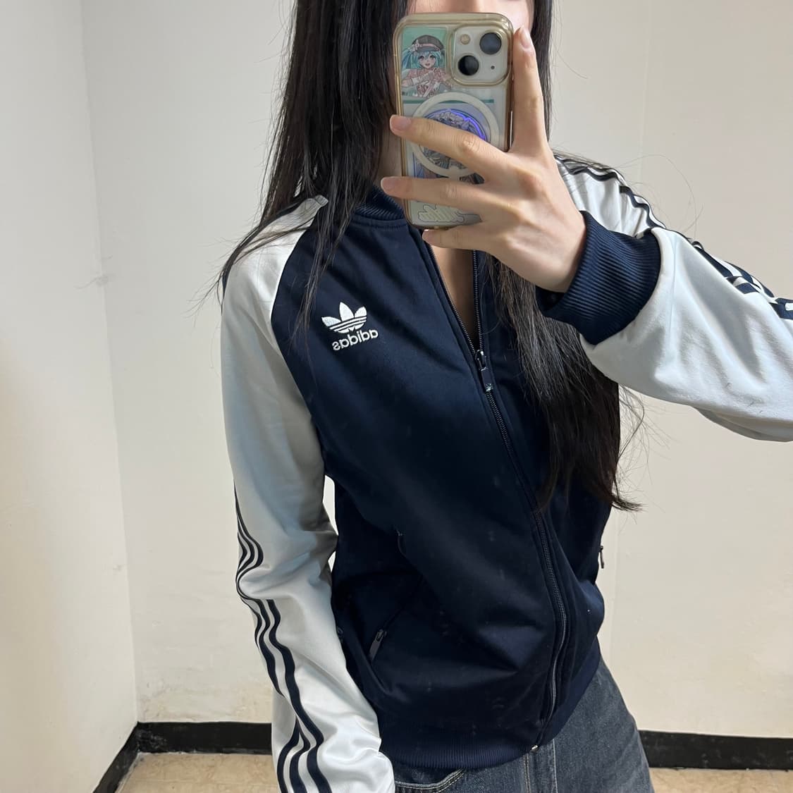 Adidas Superstar girl Track Jacket 상품이미지2