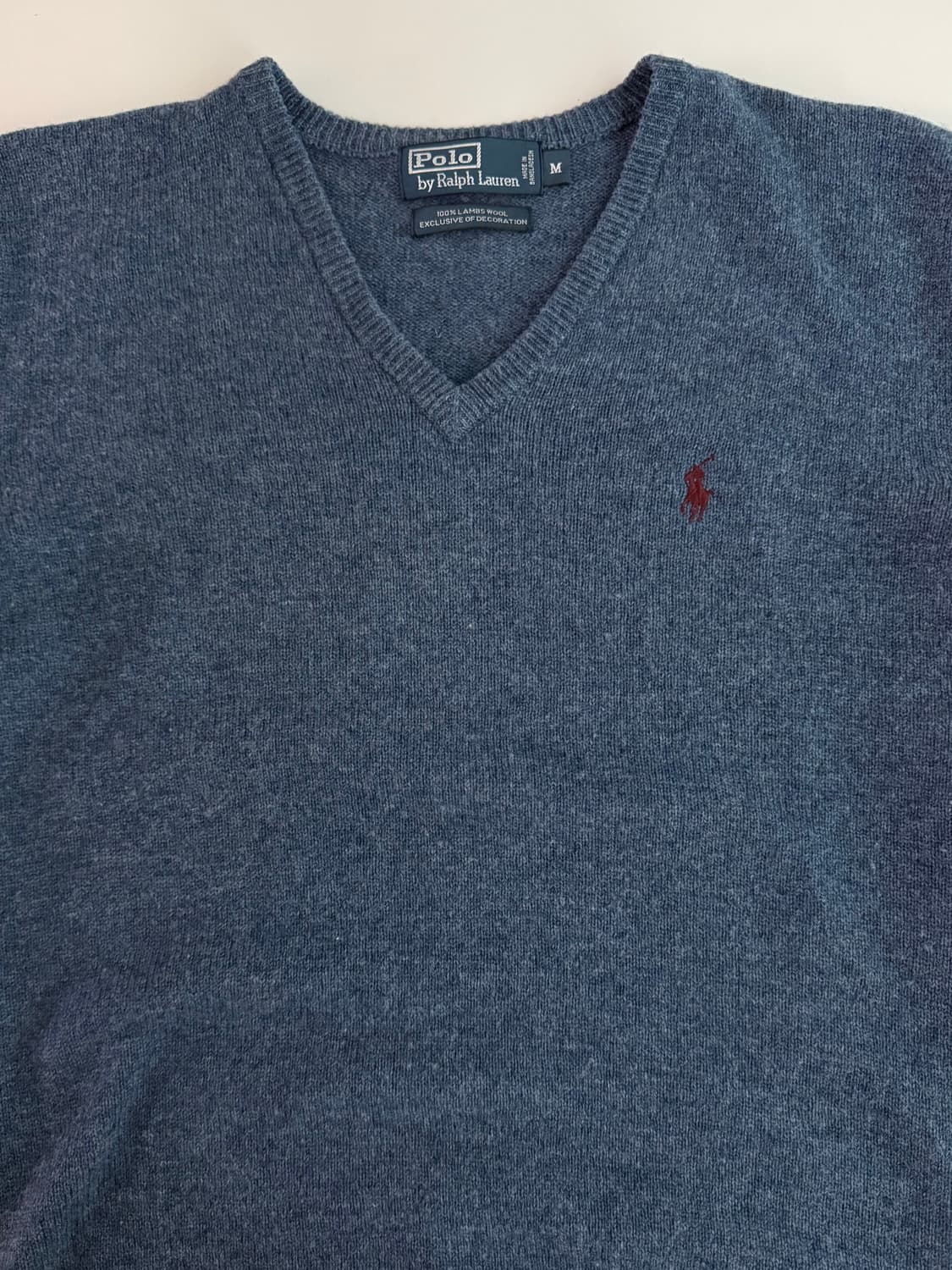 폴로 램스울 니트 상품이미지2