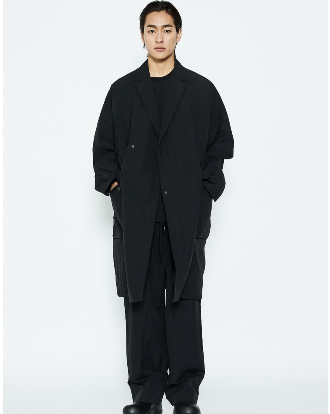 FREEEKER customellow 블랙 코트 105 상품이미지2