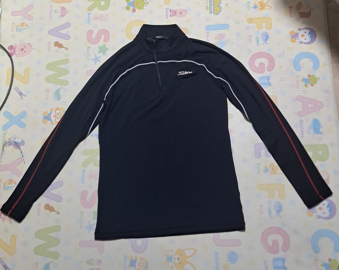 타이틀리스트 정품 골프 반집업 긴팔 티셔츠 XL 상품이미지1