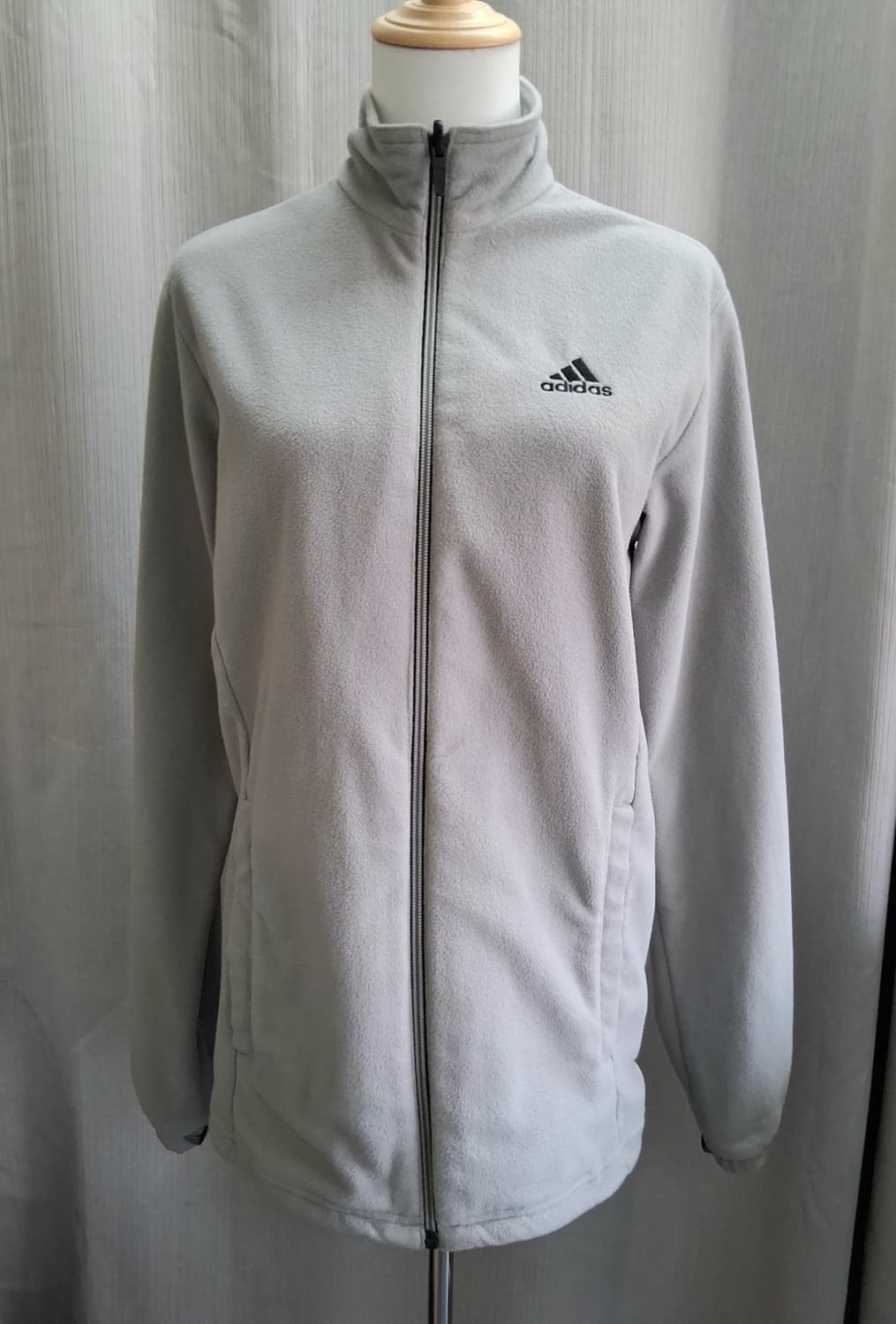 아디다스 플리스 남성 90 자켓 그레이#미착용 상품이미지3