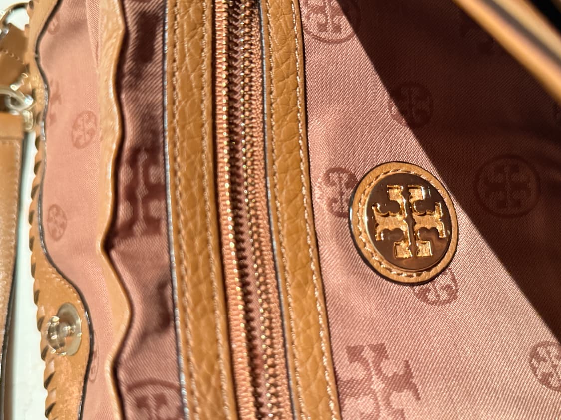 토리버치 브라운 가죽 체인 숄더백 [TORY BURCH] Brown Ma 상품이미지5