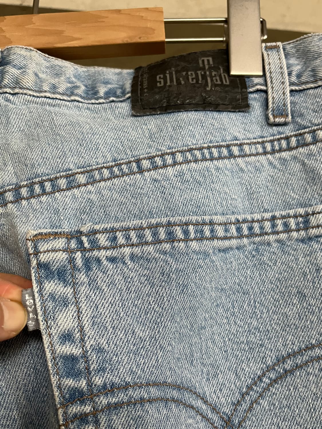 90s LEVI'S SILVER TAB BAGGY PANTS 상품이미지9