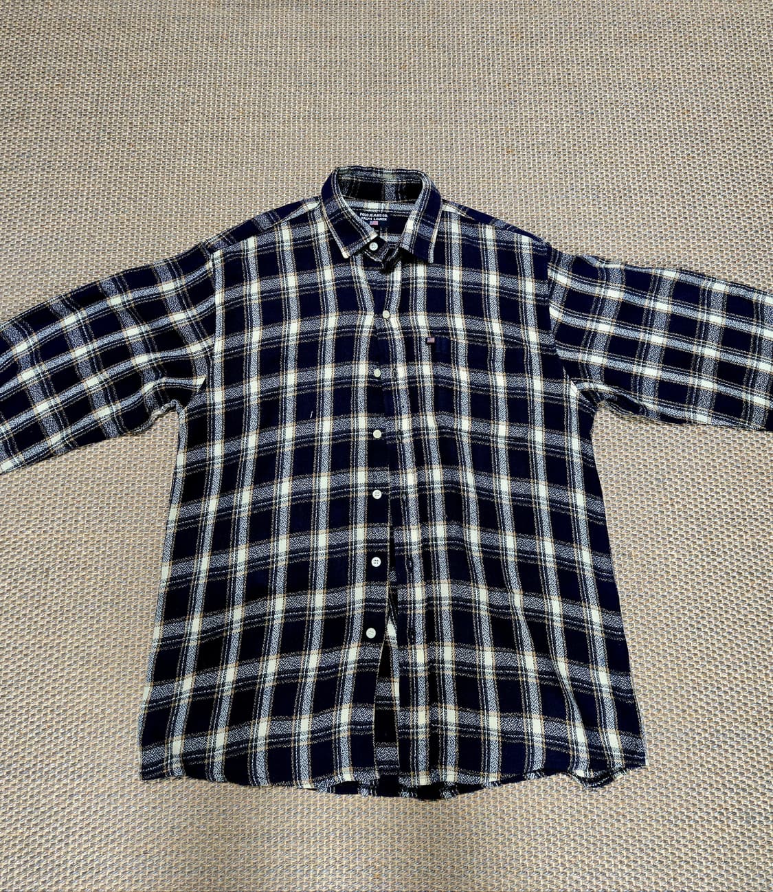 Polo Jeans 90-00s 폴로진스 플란넬 체크
성조기 셔츠 상품이미지1