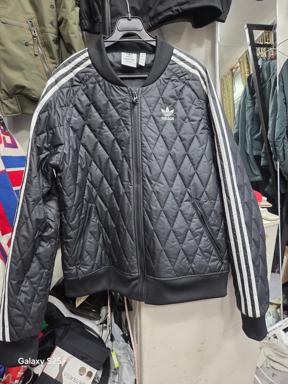 아기다스  퀼팅   삼선자켓 상품이미지1