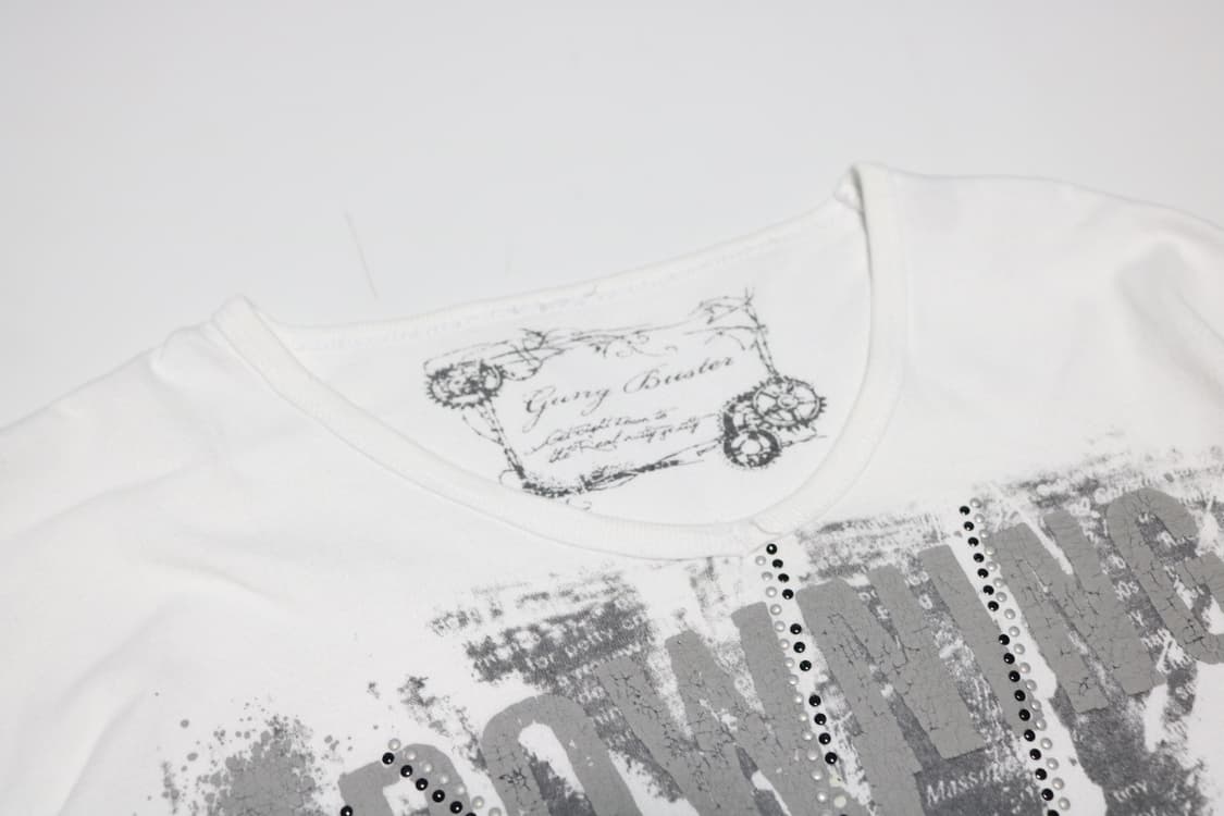 크랙 프린팅 펑크 롱슬리브 상품이미지3