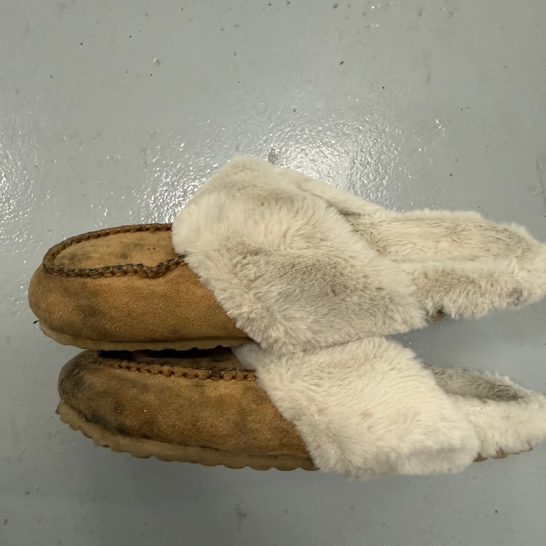 약 250 엘칸토 스웨이드 털 슬리퍼0317T 상품이미지2