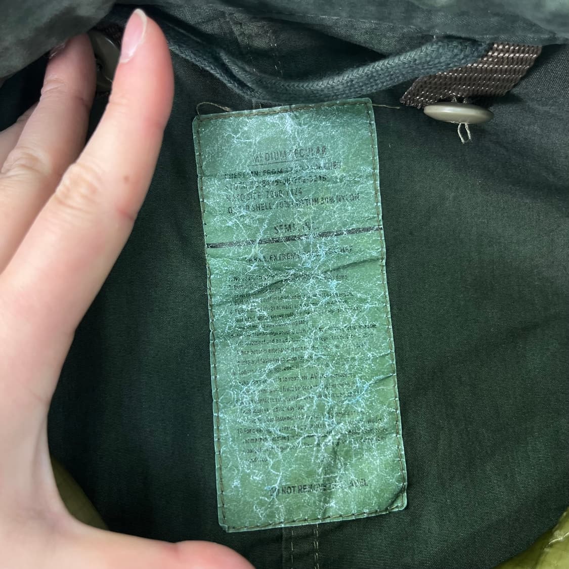 105 m65 오리지널 피쉬테일 야상 자켓  상품이미지4