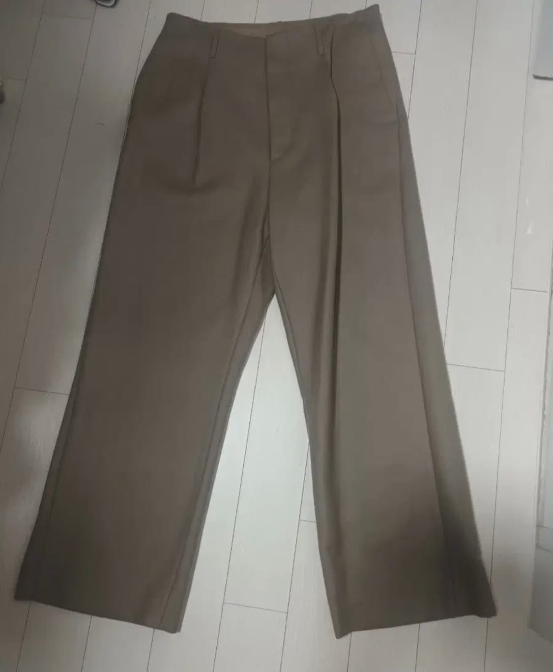 오라리 18AW 울(모) 팬츠 상품이미지1