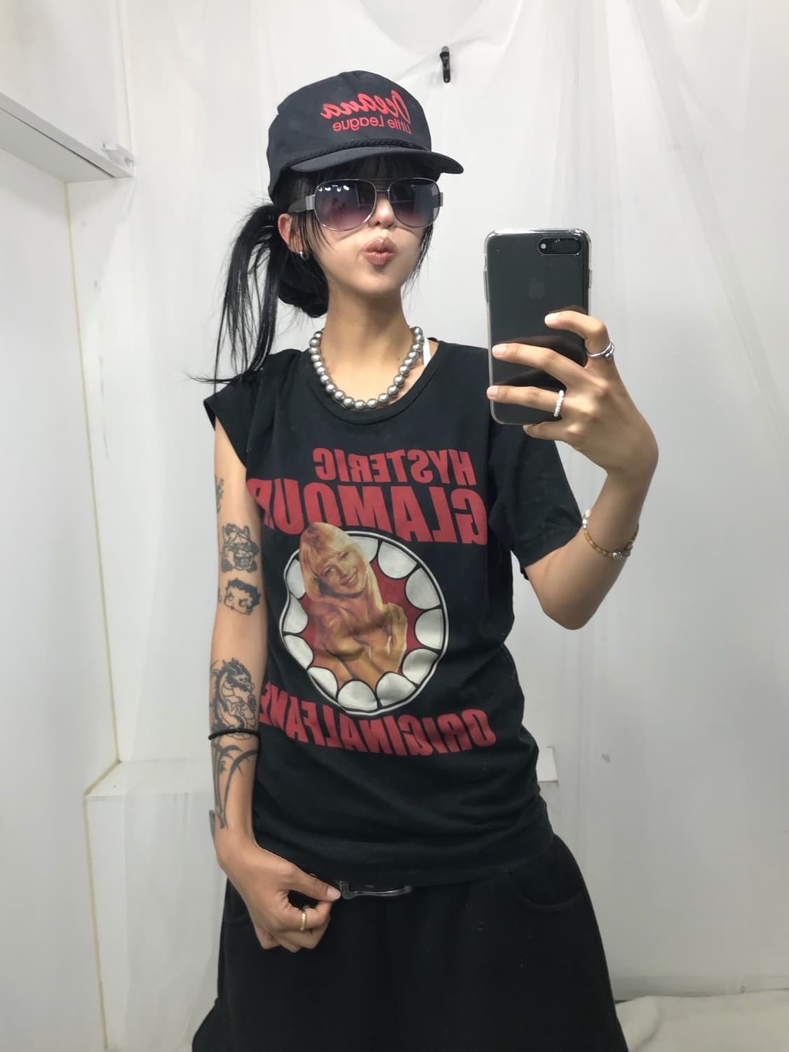 < Hysteric Glamour His Girl T-shirt > 상품이미지7