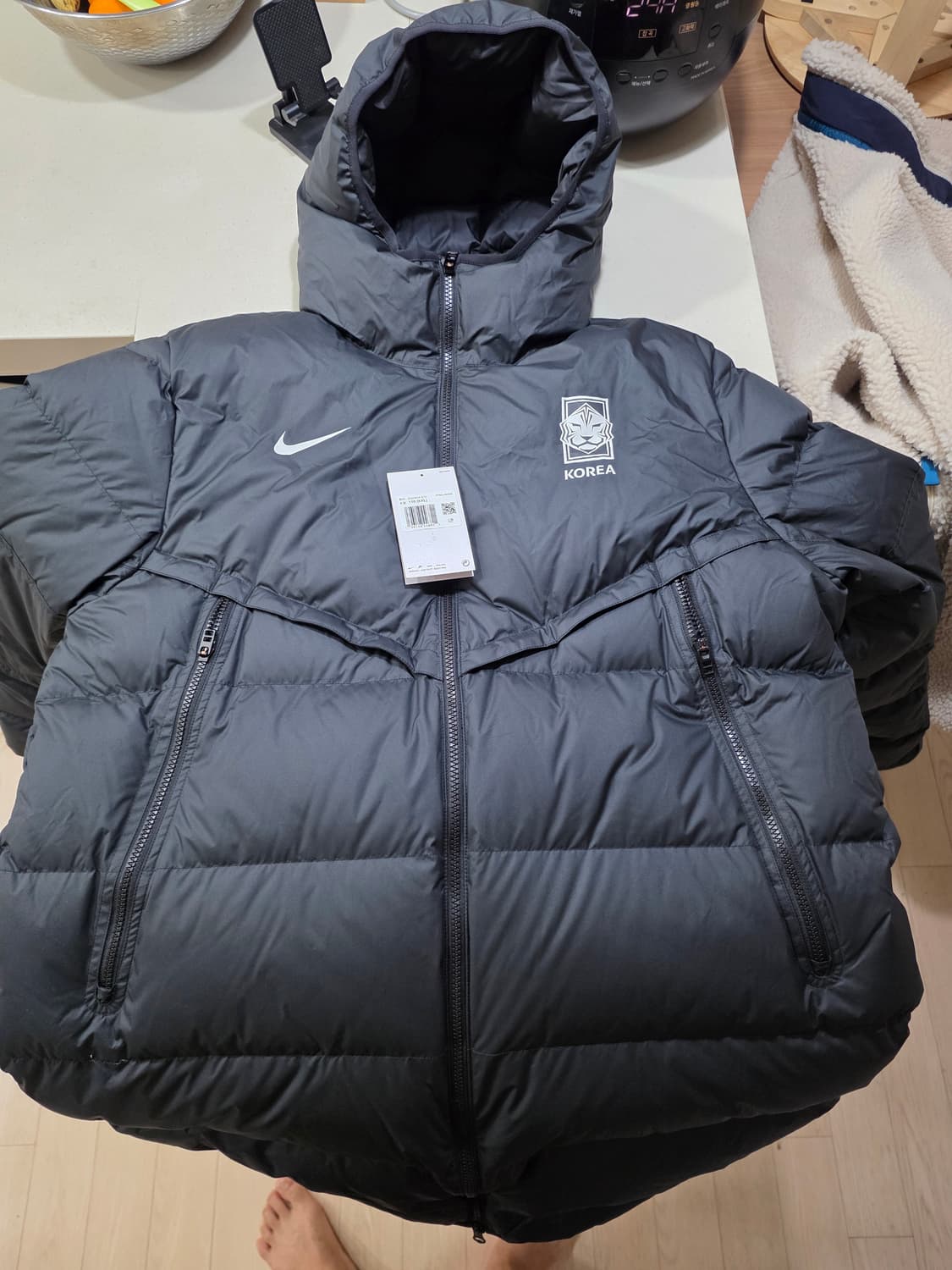 나이키 국대 롱패딩 상품이미지2