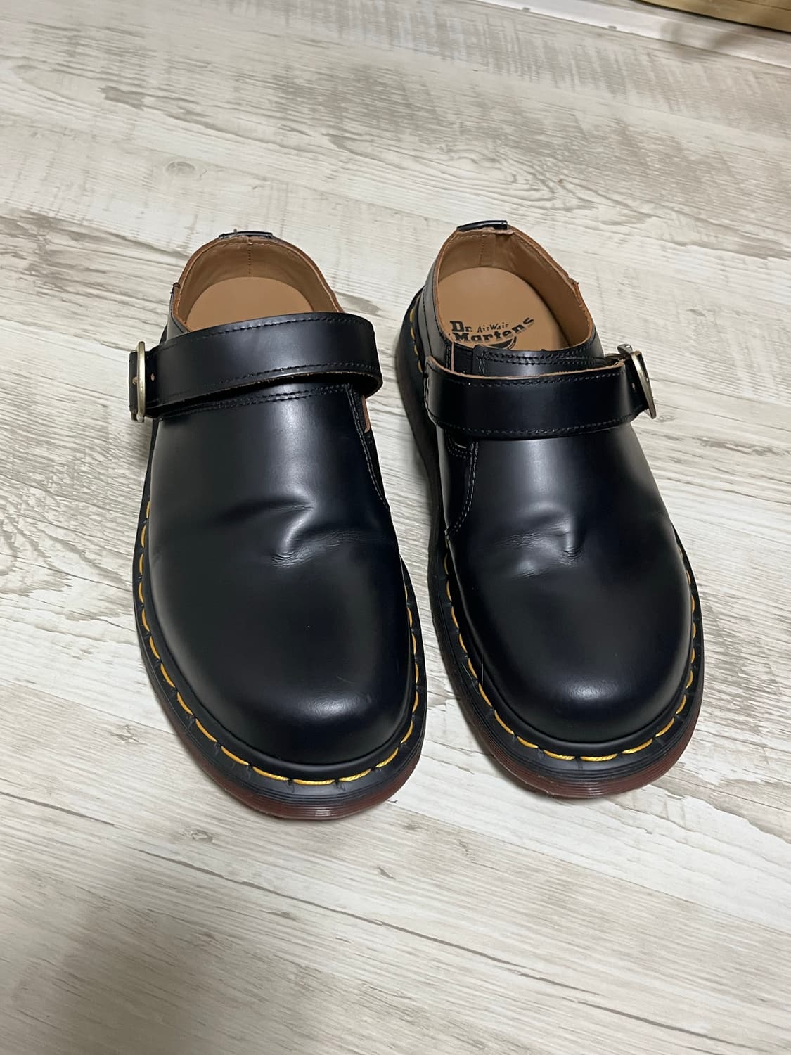 닥터마틴 아이샴 스무스 레더 뮬 블랙 270 상품이미지3