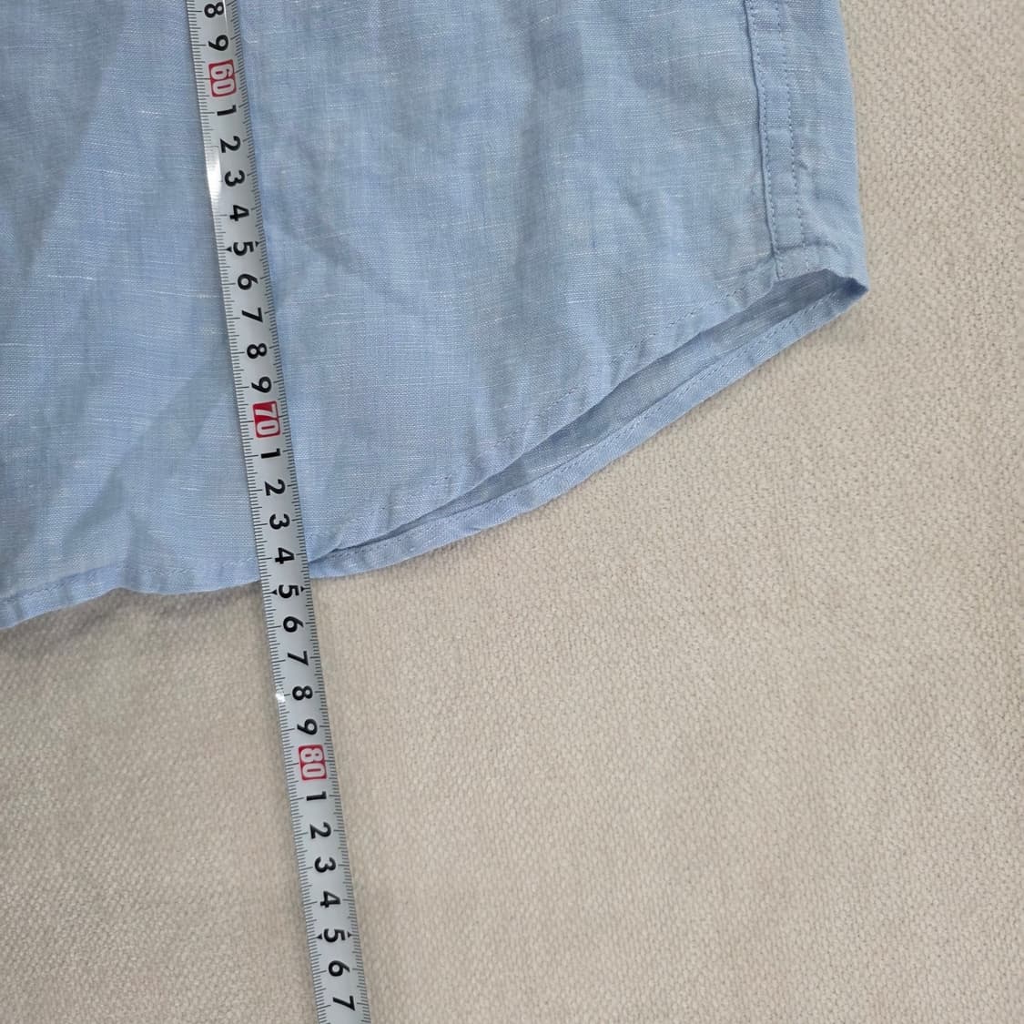 [L] 유니클로 린넨 셔츠 남방 1223J2 상품이미지6