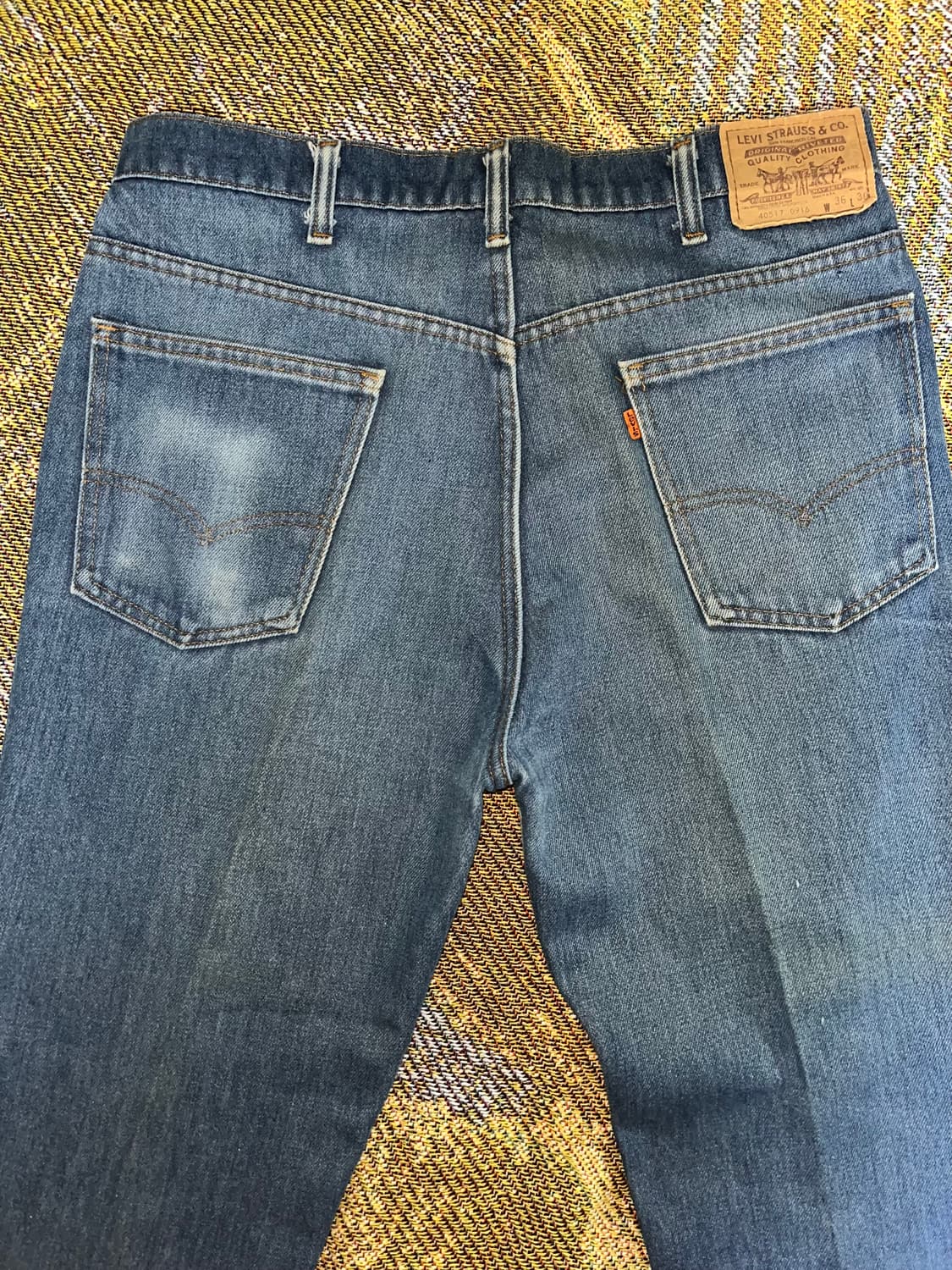 80s made in usa 517 오렌지탭 36 30 상품이미지5