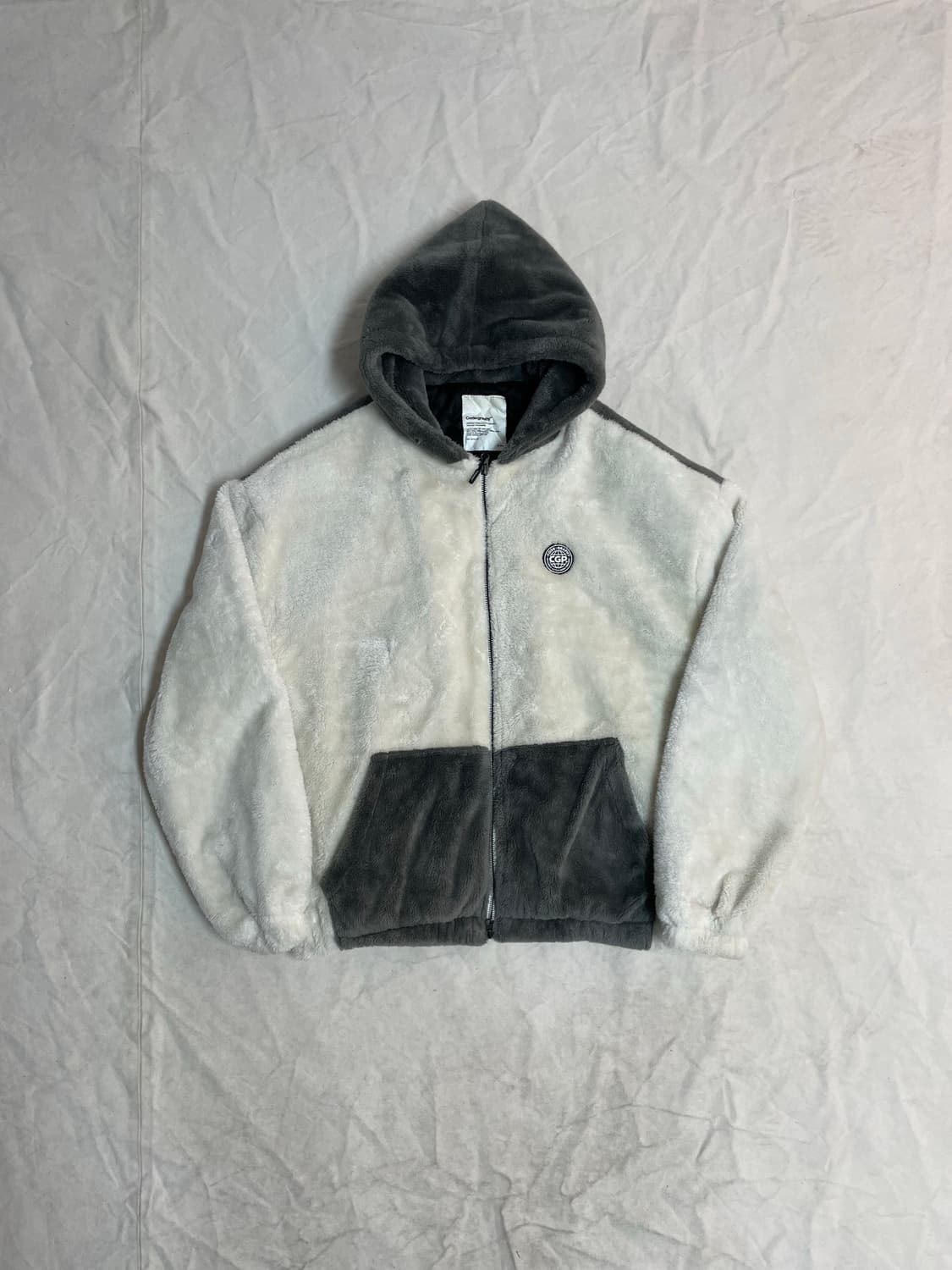 코드그라피 플리스 후드집업 상품이미지1