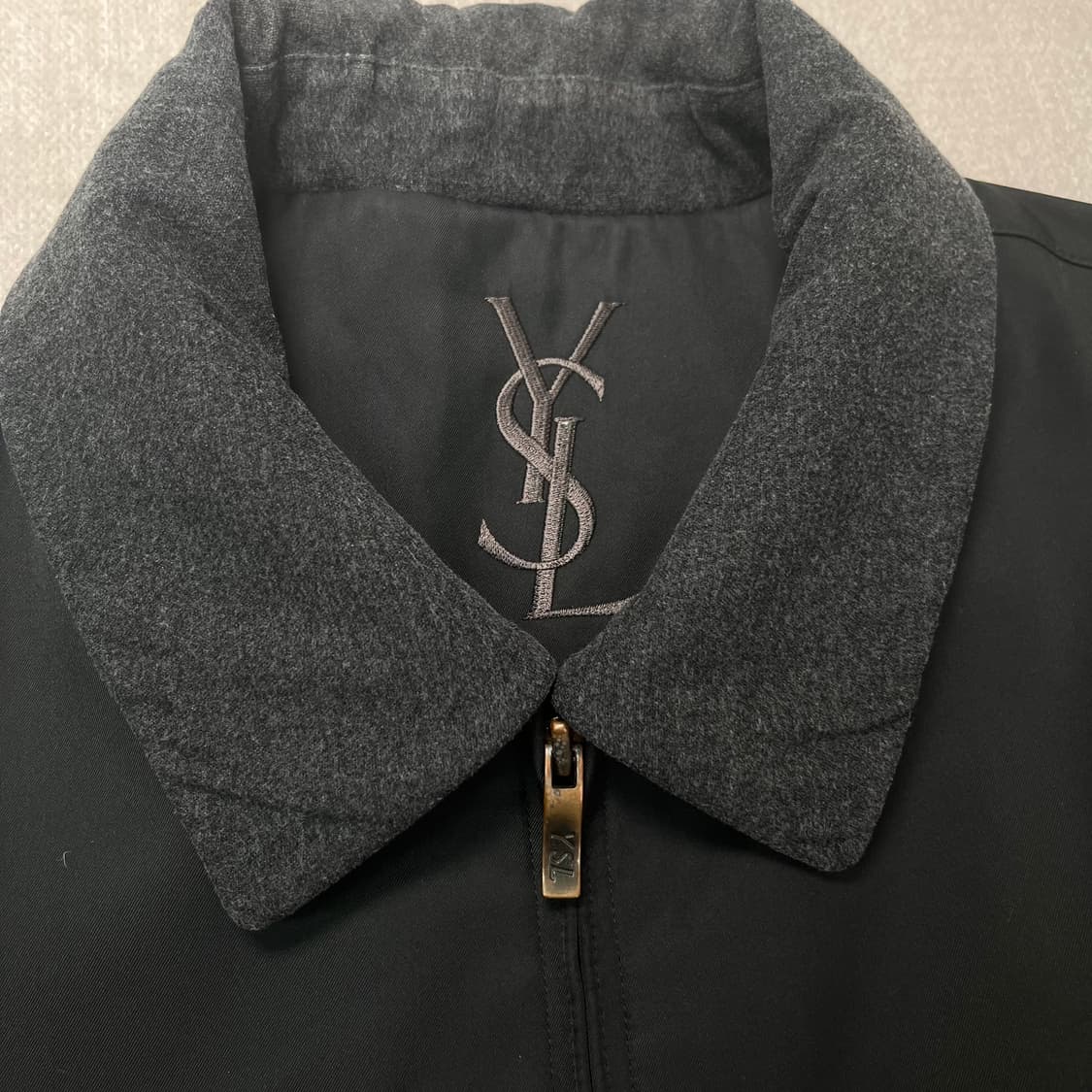 105 입생로랑 투웨이 블루종 자켓 상품이미지2