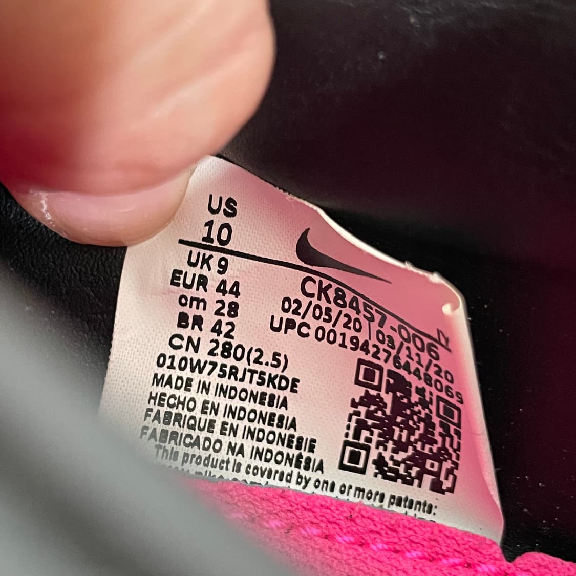 나이키 팬텀 GT 아카데미 축구화 280mm 상품이미지8