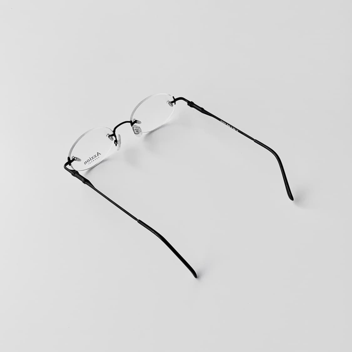 797 데드스탁 픽키 무테 라운드 경량 오벌 빈티지안경 상품이미지6