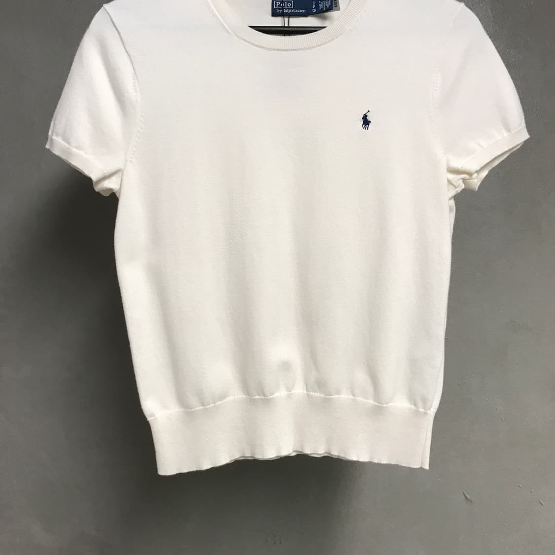 폴로 랄프로렌 QR 반팔 니트 S(W) 상품이미지3