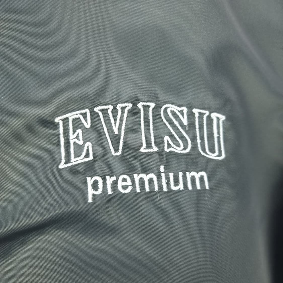 [에비수] 드래곤 용 자수 수베니어 봄버 스카쟌 자켓 챠콜 M19935 상품이미지6