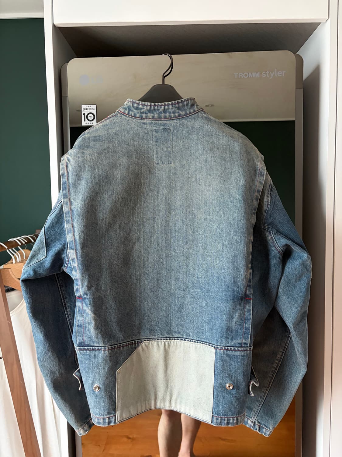 캐피탈 14oz 데님 토도테레노 모토크로스 재킷 리메이크 사이즈 3 상품이미지2