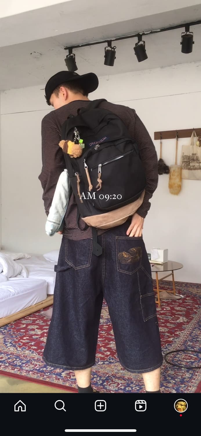 Contour bermuda denim pants m 상품이미지2