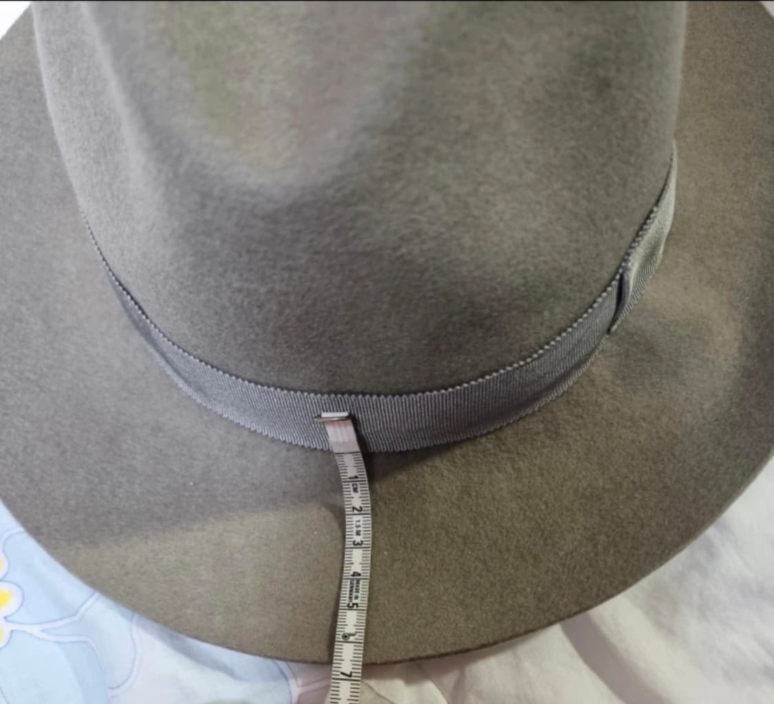 카시라 CA4LA 고급 양모 펠터 페도라 55~57cm 남여공용 모자  상품이미지8