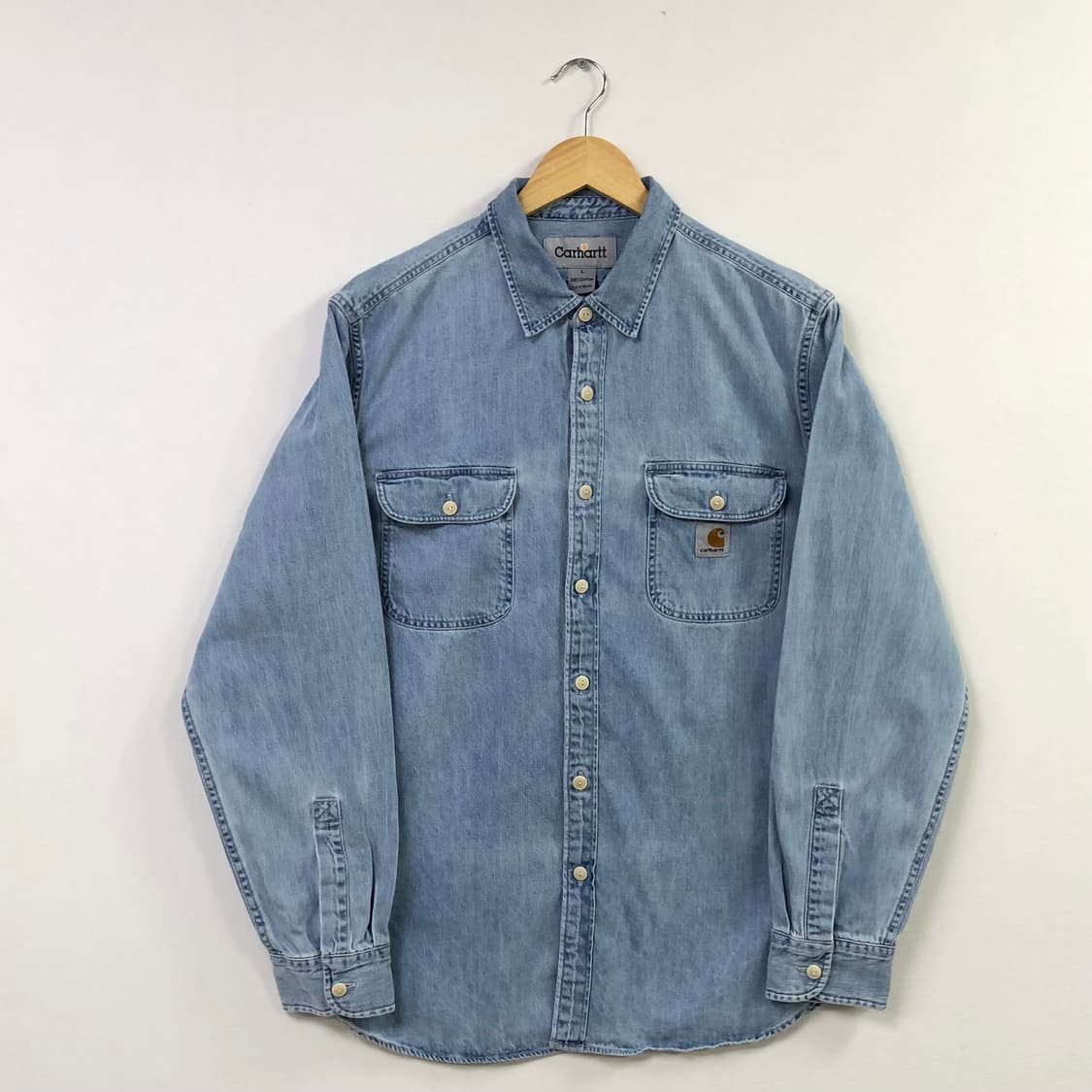 L 칼하트 데님 셔츠 상품이미지2