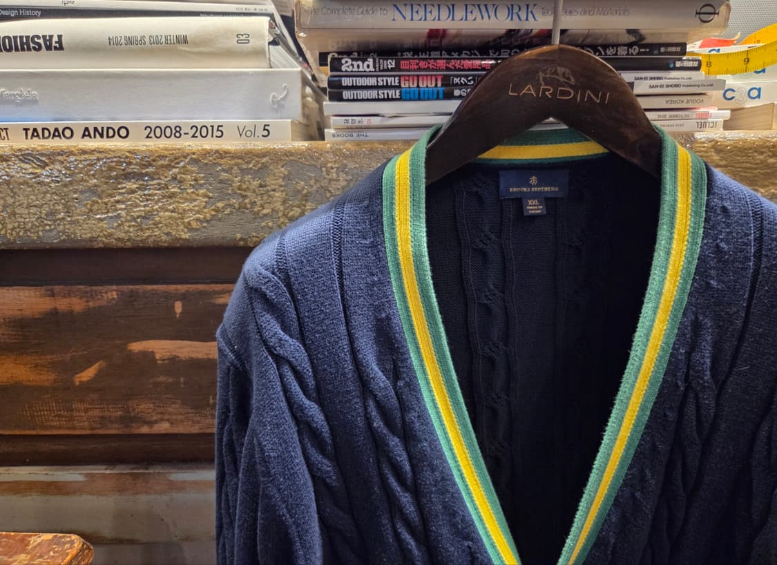 브룩스 브라더스 케이블카디건 상품이미지3