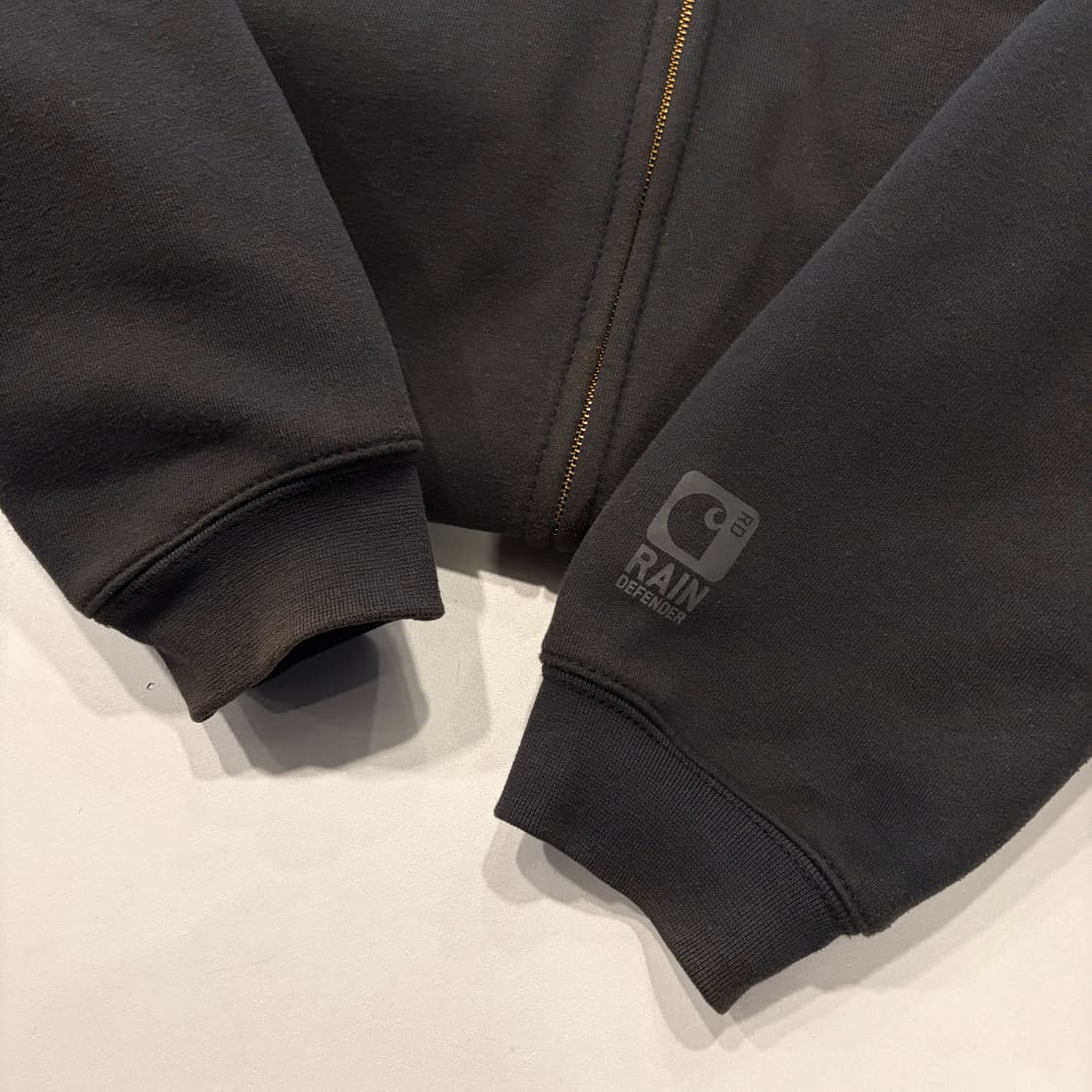 [XL] 칼하트 블랙 후드집업 레인 디펜더 D488 상품이미지9