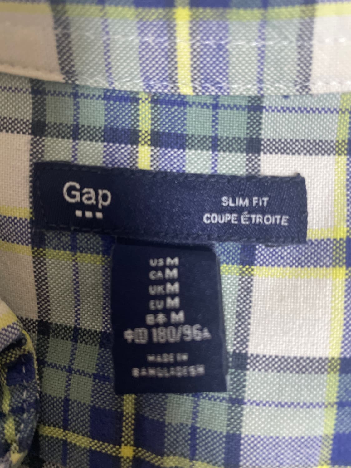 Gap 체크셔츠 상품이미지2