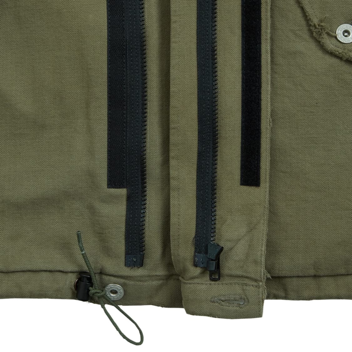 Alfred STONE WASHED SMOCK JACKET / KHAKI 상품이미지6