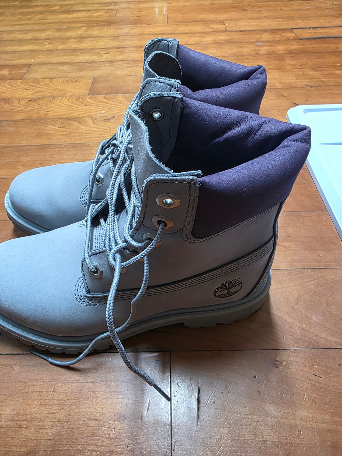 팀버랜드 6인치 여성 부츠 회색 235 상품이미지1