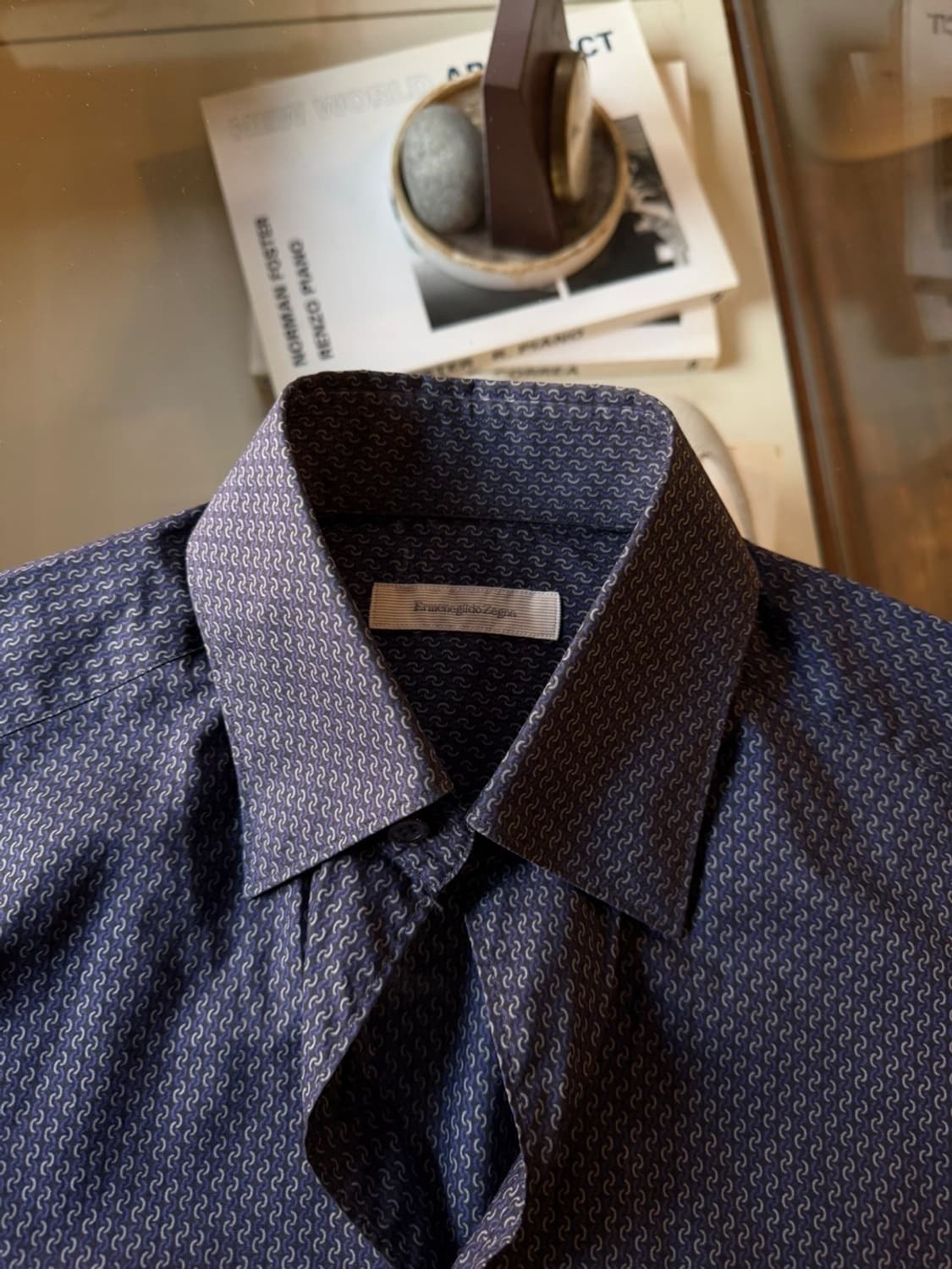 에르메네질도 제나 드레스 셔츠 100 상품이미지6