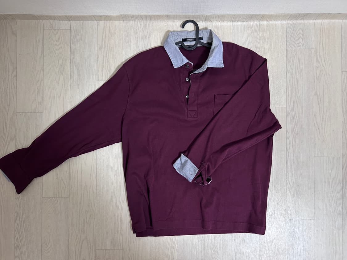 Intermezzo 롱 슬리브 셔츠 버건디 상품이미지2