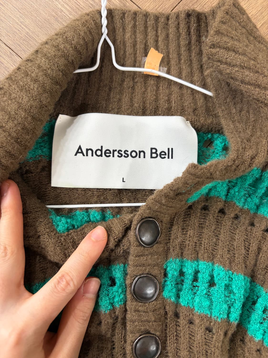 엔더슨벨 버블 스트라이프 니트 상품이미지3