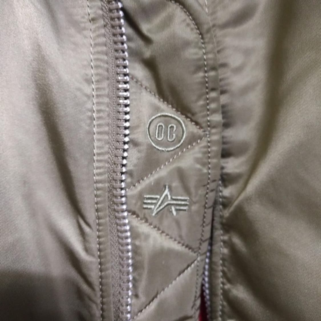 알파인더스트리 x 오프닝세레모니 MA-1 자켓 상품이미지6