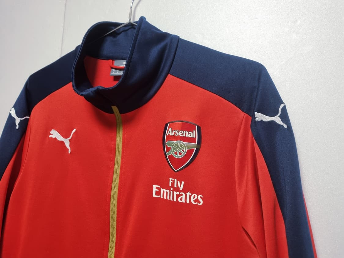 키즈 주니어 퓨마 푸마 아스날 트랙탑 져지 저지 집업 축구복 트레이닝복 상품이미지9