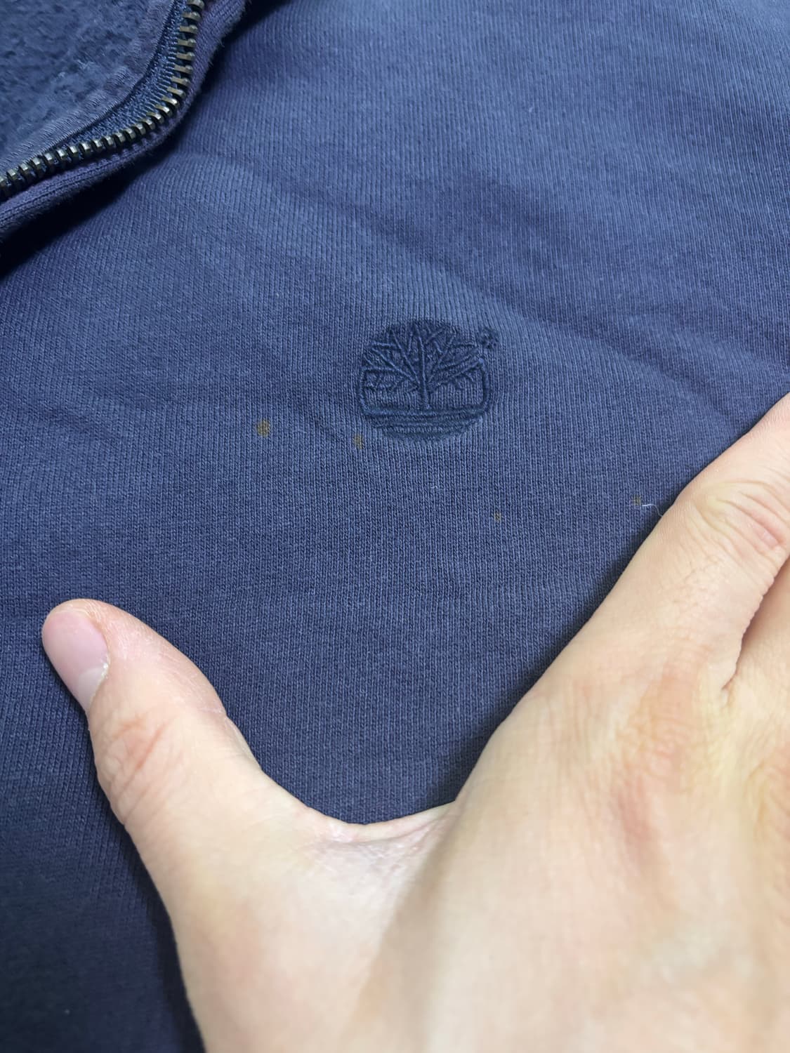 일본판 TIMBERLAND 반집업 맨투맨 사이즈 110 상품이미지8