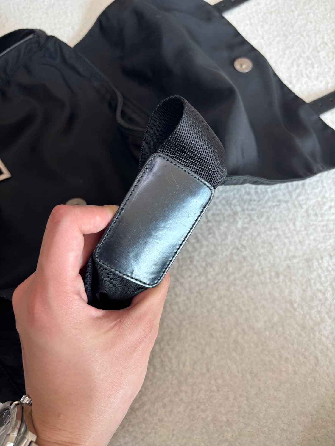 프라다 나일론 메신저백 (풀구성) 상품이미지7